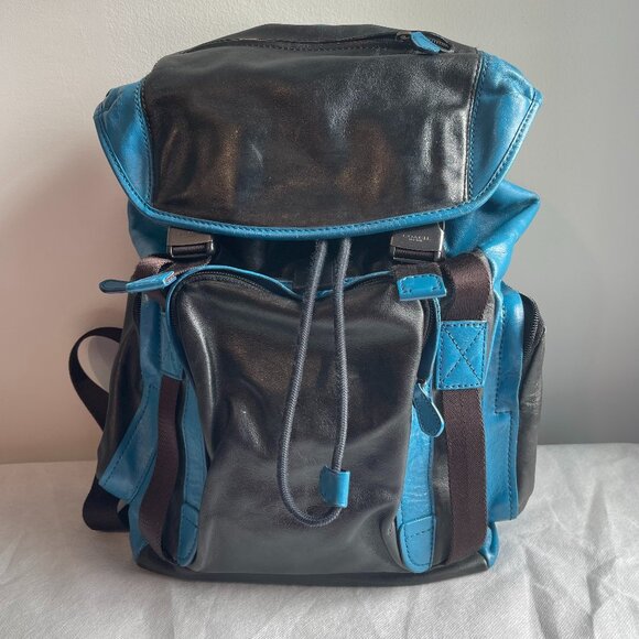 Coach Leather Sport Backpack w/ Pockets Galore - Preowned - Picture 1 of 15